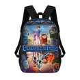 thumbnail image 1 of Cazadores de Trolls-theme Backpack, Campus style schoolbag Bookbag with Adjustable Shoulder Straps And Large Zip Compartment, Unisex Travel Bags., 1 of 6