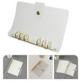 thumbnail image 2 of Glaciersei 2 Pieces PVC Stainless Steel Clear Binder Notebook Binding Machine Travel Office, 2 of 5