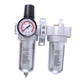 thumbnail image 4 of PAMINGONO Air Compressor Drain SFC400 Water Separator for Air Compressor Aluminum Alloy 1 Set, 4 of 8