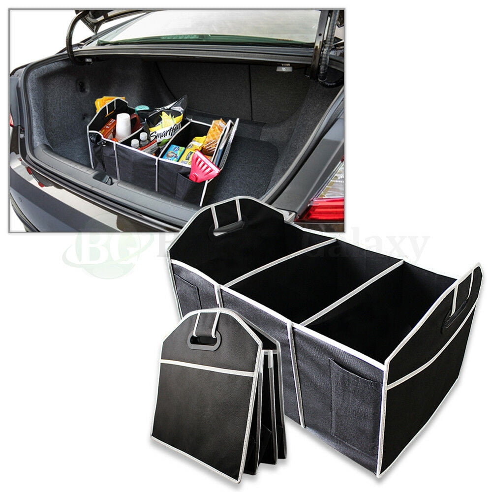 High Capacity Portable Foldable Car Trunk Organizer Felt Cloth Storage Box  Car Trunk Tool Storage Bag Car Travel Storage Bag Back Seat Trunk Storage  Bag