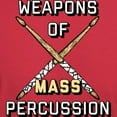 thumbnail image 3 of CafePress - Weapons Of Mass Percussion Dark T Shirt - Men's Classic Graphic Cotton T-Shirt, 3 of 4