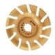 thumbnail image 4 of Disco formador de amoladora Ticfox 12 dientes Acero INOXIDABLE 95mm dorado, 4 of 12
