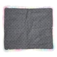 thumbnail image 2 of Alfombrilla para gatos 2 en 1, cama, cojín colorido, tela antideslizante, transpirable, casa para gatitos, 2 of 13