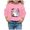 Pink, variant on Kids Halloween Sweatshirt Girls Boys Plain Crewneck Long Sleeve Pullover Tops, Trendy Loose Fit Casual Kids Daily Clothes