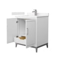 thumbnail image 7 of Wyndham Collection WCH515130SGSC2UNSMXX Marlena 30" Free Standing Single Basin Vanity Set, 7 of 7