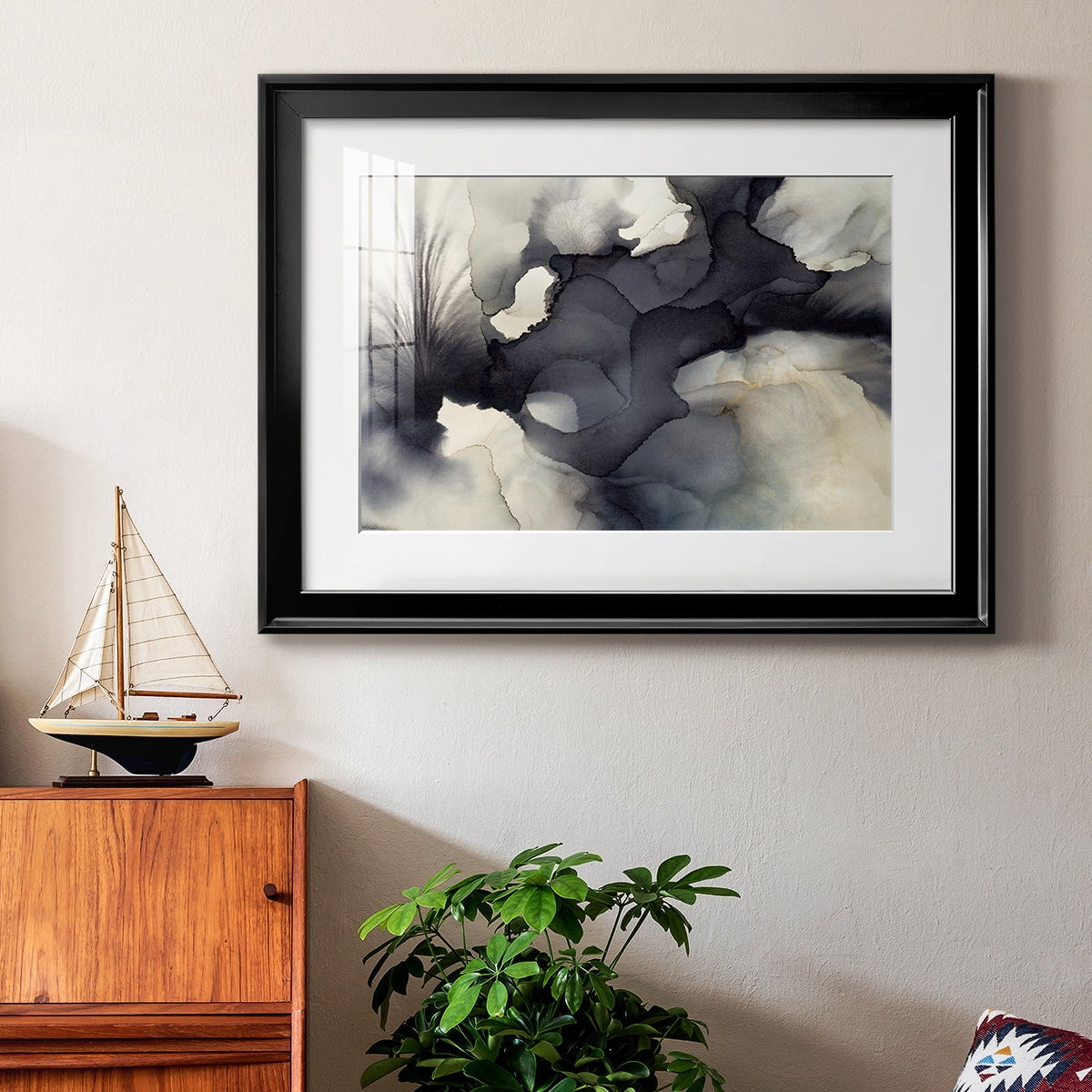 Sound & Color Premium Framed Print - Ready to Hang