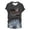 Dark Gray, variant on Women's Short Sleeve T-Shirt Clearance Women's Blended T-Shirt Women's Witch Com Pany Vintage Halloween Print T Shirt