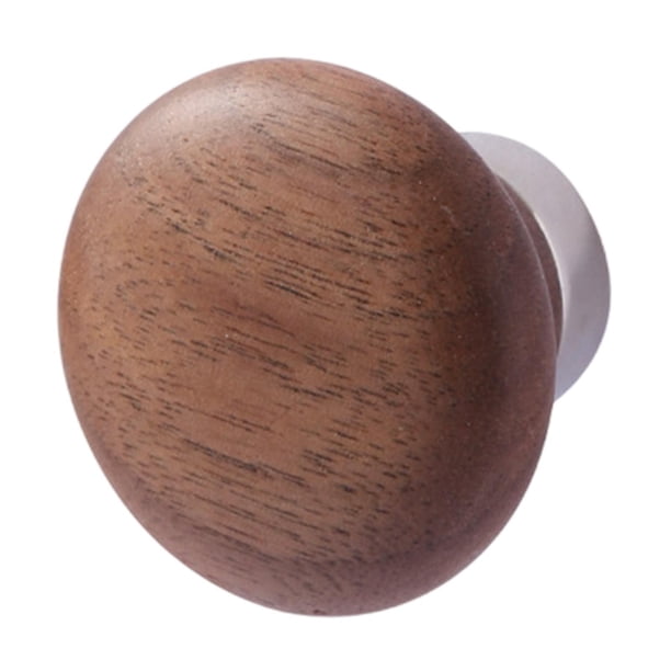 Gancho de pared de madera, gancho para sombrero de montaje en pared, perchero multiusos moderno y resistente, perchero individual para sombrero, bolsa nuez negra