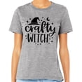 thumbnail image 2 of Crafty Witch Shirt Unisex Small Grey, 2 of 5
