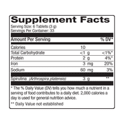 Pure Hawaiian Spirulina - 500 mg Tablets 200 Count