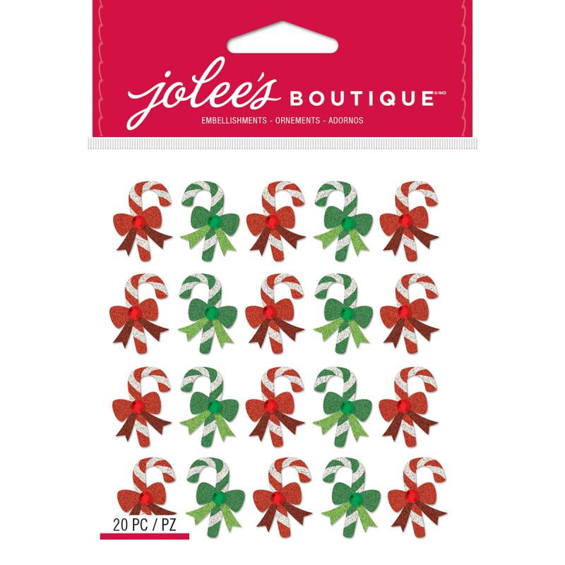 Jolees Boutique Candy Cane Dimensional Stickers 