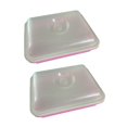 thumbnail image 3 of jinwen 2 Pieces Garden Seed Tray PP Seed Sprouting Kit Sprouting Container Pink, 3 of 9