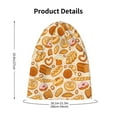 thumbnail image 4 of Honeii Various Bread Print Kids Knit Beanie Watch Hat ,Knit Cap for Boys and Girls, 4 of 7