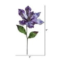 thumbnail image 2 of Vickerman 22" Purple Magnolia, 9" Flower 3/Bag, 2 of 2