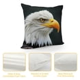 thumbnail image 4 of Orinice bald eagle Graphic Decorative Cushion Throw Pillow Cover for Home Couch Living Room Bed Sofa 24x24in, 4 of 5