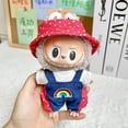 thumbnail image 4 of Mini ropa de peluche para muñecas, traje de 17cm, accesorios para Kpop, Exo, Labubu, Idol, oso, mono, ropa DIY, regalo para niños, 4 of 5