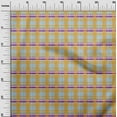 thumbnail image 2 of oneOone Viscose Jersey Fabric Madras Check Printed Craft Fabric BTY 60 Inch Wide, 2 of 5