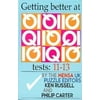 Getting Better at IQ Tests 11-13: The Mensa Uk Puzzle Editors, Used [Paperback]