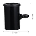 thumbnail image 2 of Minkissy 1Pc Steel Dumbbell Conversion Sleeve Black Barbell Accessory for Durable Fitness Training, 2 of 6