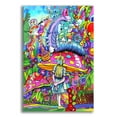 thumbnail image 1 of Epic Art 'Caterpillar Alice portrait' by Howie Green, Acrylic Glass Wall Art, 24"x36", 1 of 8