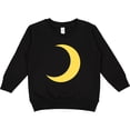 thumbnail image 2 of Inktastic Cute Yellow Moon Toddler Sweatshirt, 2 of 4