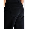 thumbnail image 4 of Time and Tru Women's Velvet Wide Leg Pants, 32" Inseam, Size 0-20, 4 of 5