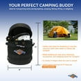 thumbnail image 5 of Flame King Gas Hauler 3lb Propane Tank Protector, Durable Case for Safe Transport, Black, 5 of 9