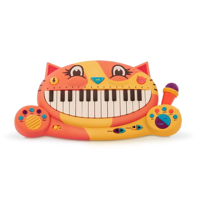 Piano interactivo para gatos B. toys Meowsic con micrófono a partir de 2 años