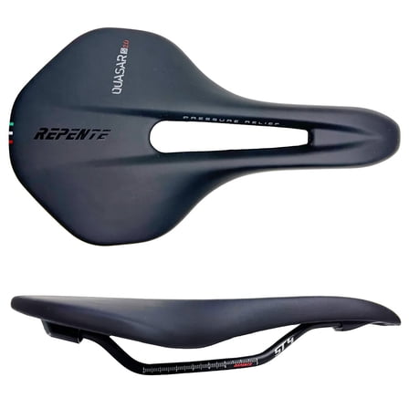 Leonardi Quasar S 2.0 Saddle, Steel, Black