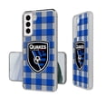 thumbnail image 5 of San Jose Earthquakes Galaxy Plaid Clear Case, 5 of 5
