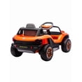 thumbnail image 3 of PINGÜE® Montable Eléctrico Niños Volkswagen® E Buggy®  Licencia Oficial | Control Remoto 2.4 GHz | Batería 12V 4.5AH |8 Km/h | 2 Motores 25W |Luces LED, Música, Radio| ORANGE, 3 of 9