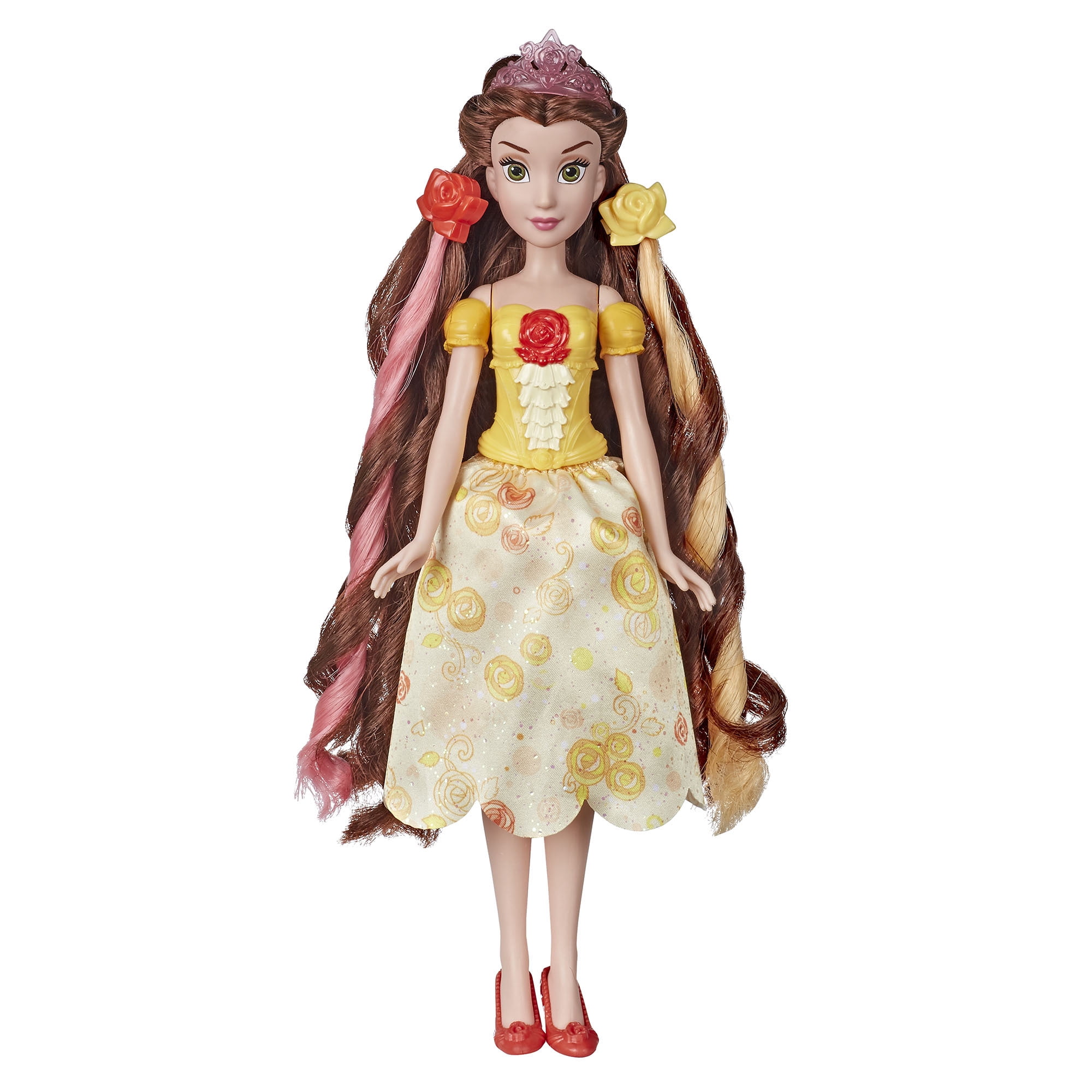 Disney Princess Belle Hair Style Creations Fashion Doll Playset, 9