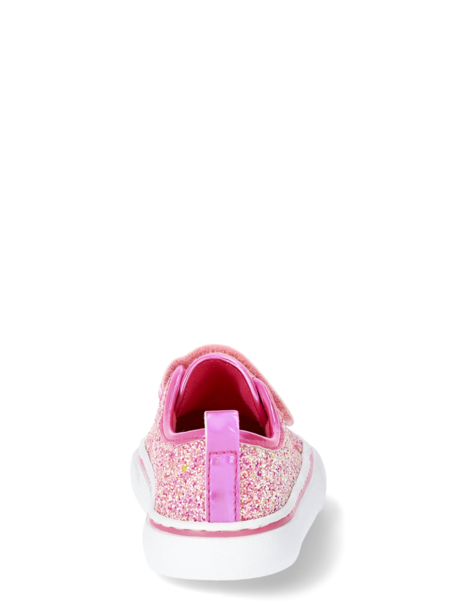Wonder Nation Toddler Girls Canvas Skate Sneakers