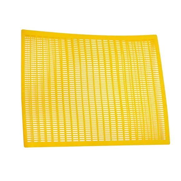 Plastic Beekeeping Excluder for 10-Frame Hives, Cuttable Design, Enhances Honey Production and Queen Management