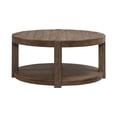 thumbnail image 3 of Liberty Furniture Broadmore Round Cocktail Table - Brown, 3 of 9