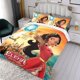 thumbnail image 3 of Elena de Avalor Conjunto de sábanas temático, trío de piezas, cómodo y amigable con la piel, diseño único, regalo de decoración para el hogar para familiares, amigos y fans, 90 cm * 190 cm, 3 of 6