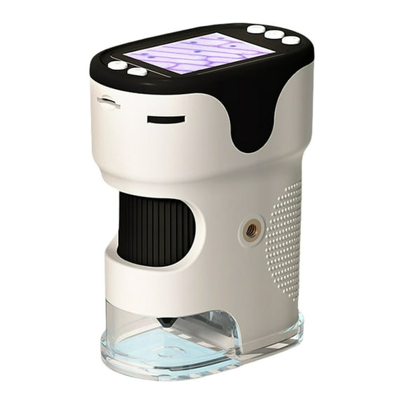 Portable LED Light Microscope Featuring Large Screen & 32G Memory Compact Handheld Microscope for Students & researcher