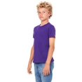 thumbnail image 3 of The Bella Canvas T-Shirt à Manches Courtes pour Jeunes Violet m, 3 of 3