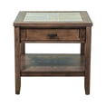 thumbnail image 3 of Mesa Valley Medium Brown 3 Piece Set (1-Cocktail 2-End Tables), 3 of 6