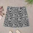 thumbnail image 3 of Zebra Print Skirt Women Animal Stripes Retro Mini Skirts Summer Street Fashion High Waist, 3 of 7