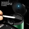thumbnail image 6 of Uutvmp Car Ashtray with Lid, Portable Ashtray for Car, Detachable Ashtray Stainless Steel Smokeless Ashtray for Car Home Office, 6 of 8