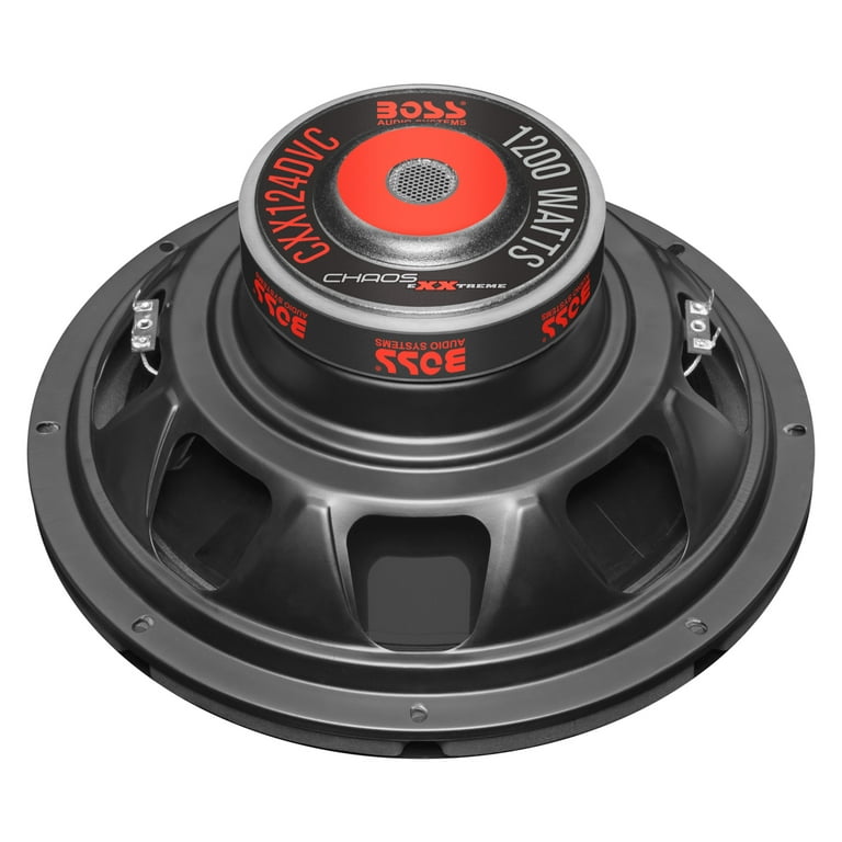 BOSS Audio 12-inch Car Subwoofer, Chaos Exxtreme, 1200W, Dual 4