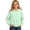 H148 Light Green, variant on SJLDQY Girls Hoodies Casual Hooded Sweatshirt Long Sleeve Zip Up Pullover Tops Size 2-3 Year