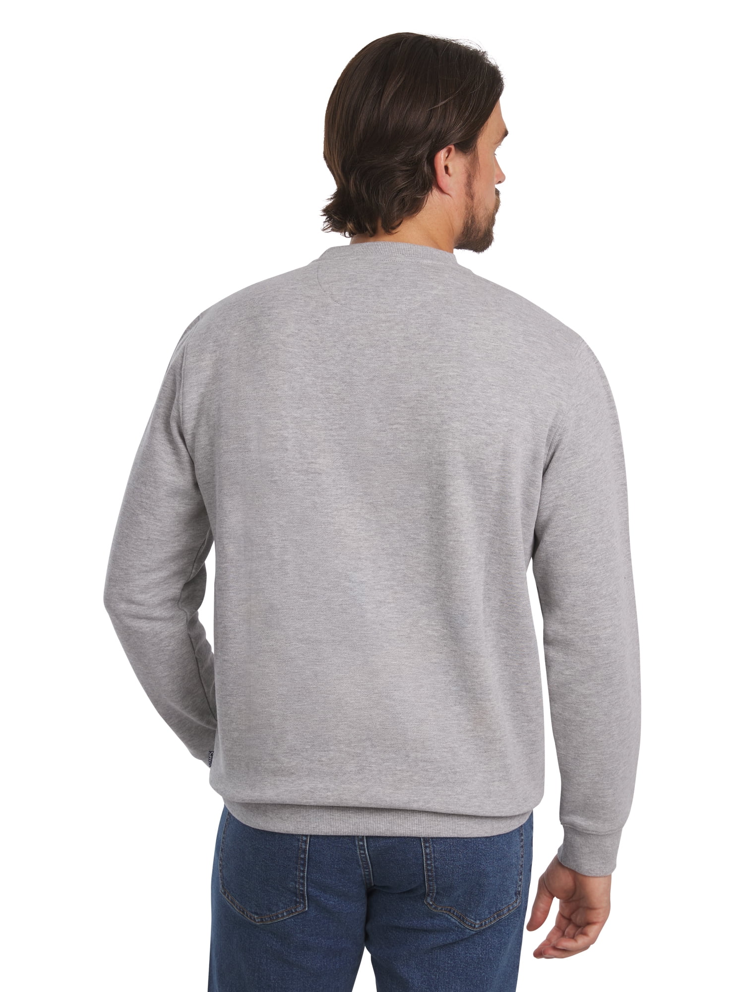 Chaps Men's & Big Men's Everyday Fleece Crewneck Sweatshirt, Sizes S-2XL