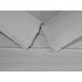 thumbnail image 5 of Comfy Bamboo World 9900 Series 100gsm Embroidered Bedsheets Sheet Set, Full Size, Grey, 5 of 5