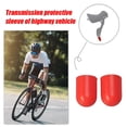 thumbnail image 1 of Tapa protectora de palanca de freno de cambio de cambio de bicicleta de carretera de silicona (rojo) Likrtyny paseo en bicicleta, 1 of 7