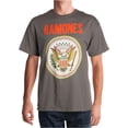 thumbnail image 1 of Band Specific Mens Ramones Graphic T-Shirt, Grey, Small, 1 of 1