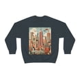 thumbnail image 2 of Manhattan Urban Wanderlust Unisex Heavy Blend Crewneck Sweatshirt, 2 of 9