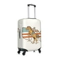 thumbnail image 4 of Luggage Cover Anti Scratch, Vintage Wild West Cowboy Elastic Suitcase Protector Suitcase Covers for Luggage Fits 18-32 Inch Luggage, 4 of 6
