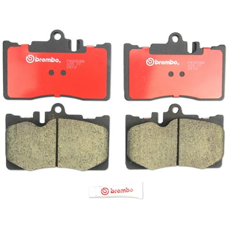 Brembo 01-06 Lexus LS430 Front Premium NAO Ceramic OE Equivalent Pad